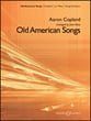 Old American Songs Orchestra sheet music cover